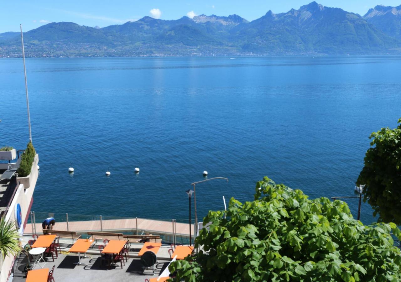 Hotel Le Rivage Saint-Gingolph Exterior foto