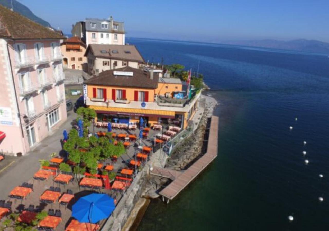 Hotel Le Rivage Saint-Gingolph Exterior foto