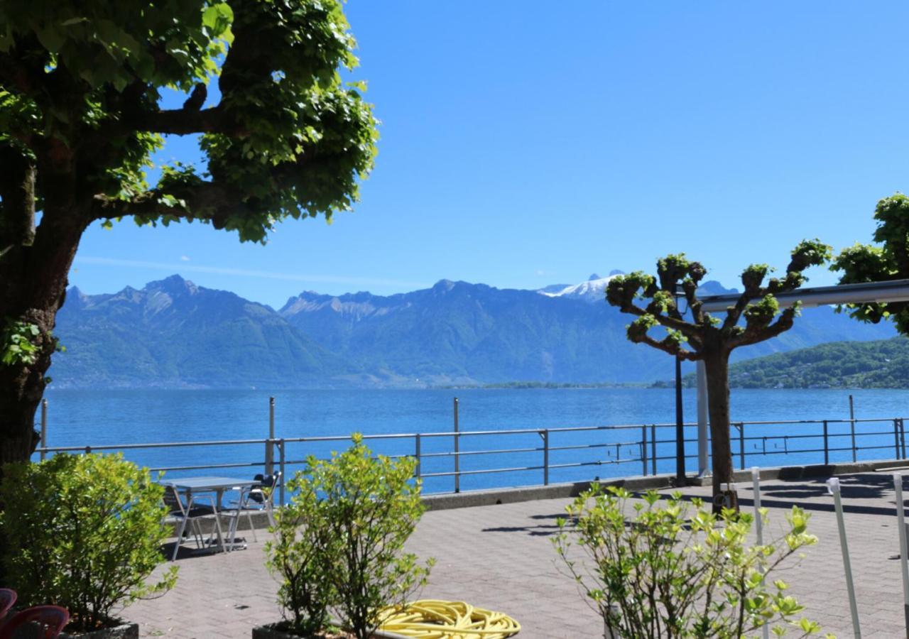 Hotel Le Rivage Saint-Gingolph Exterior foto