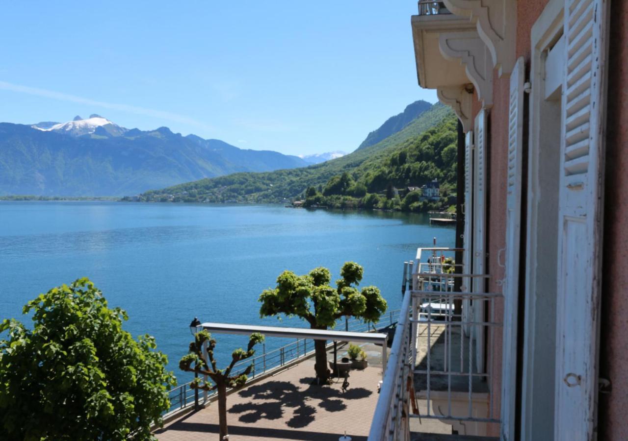 Hotel Le Rivage Saint-Gingolph Exterior foto