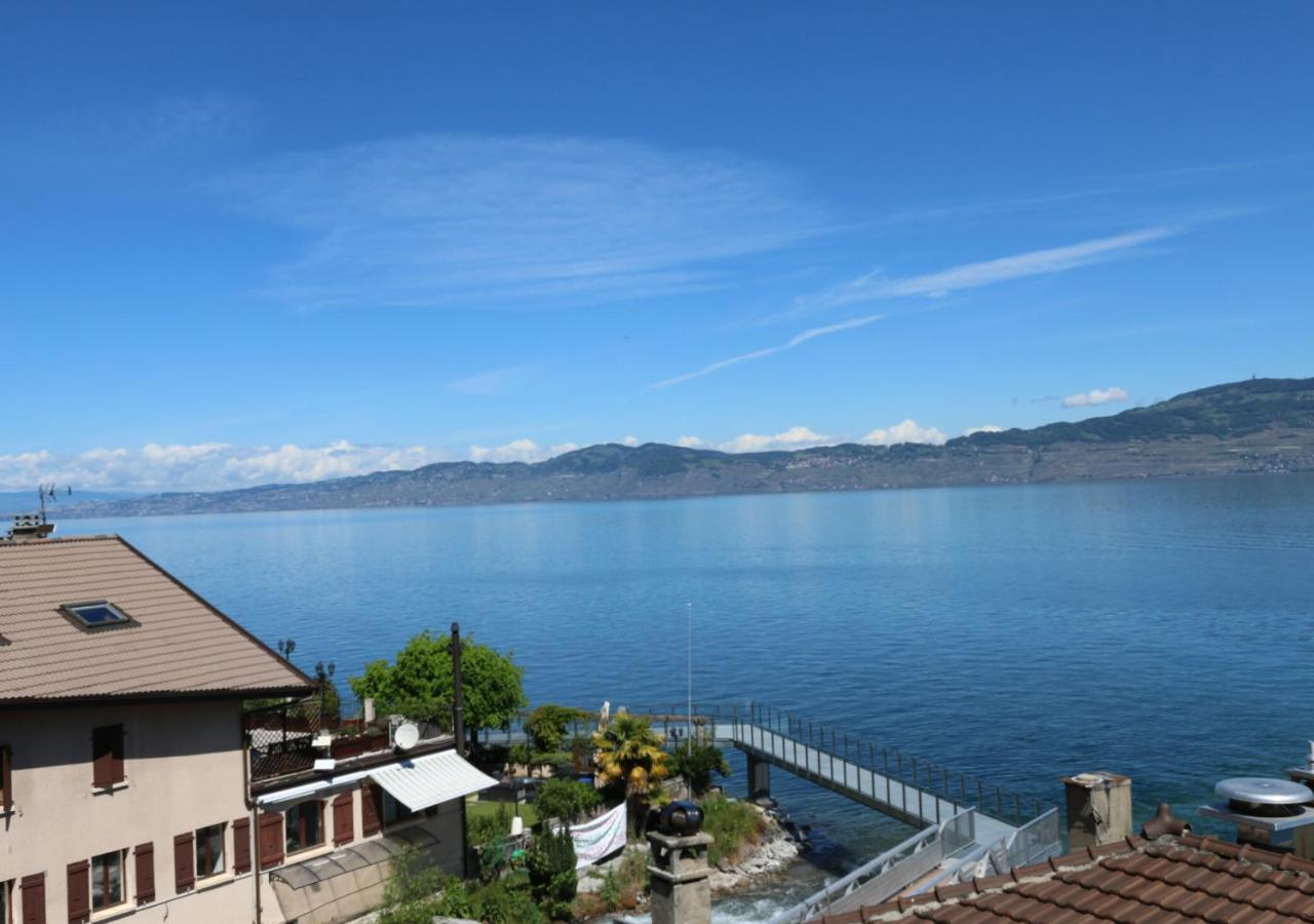 Hotel Le Rivage Saint-Gingolph Exterior foto